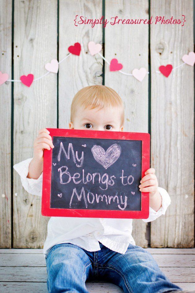 Baby's First Valentine's Day Photo Ideas