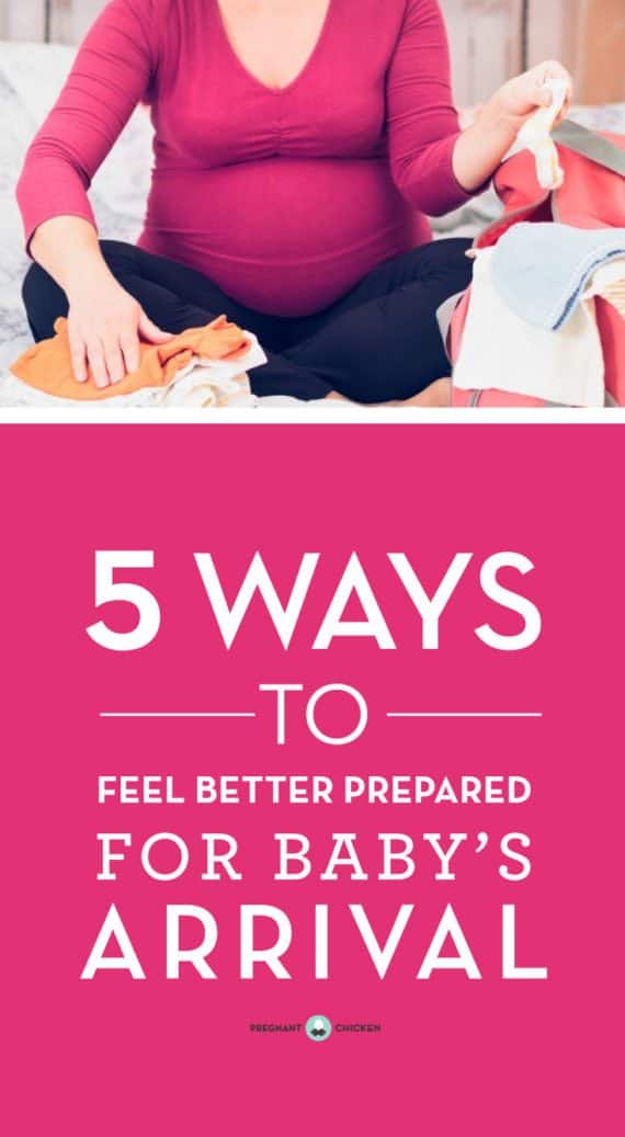 Attention pregnant, nesting moms! Here are five ways to feel better prepared for your baby's arrival. Whether you're pregnant and expecting for the first time, or this is number 2 or 3, follow our list to take steps to get ready for baby. You've got this, mama!