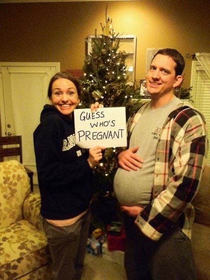 Here are 60 of the best pregnancy announcement ideas and cute ways to announce your pregnancy. Includes fun (and funny) ideas and photos.