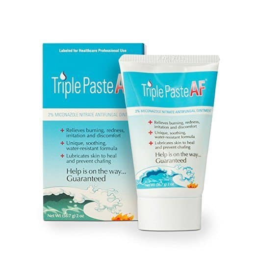 triple paster AF yeast rash