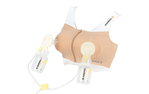 50 moms tried out the Medela Easy Expression Hands Free Bustier. See what they thought about this new pumping bra.