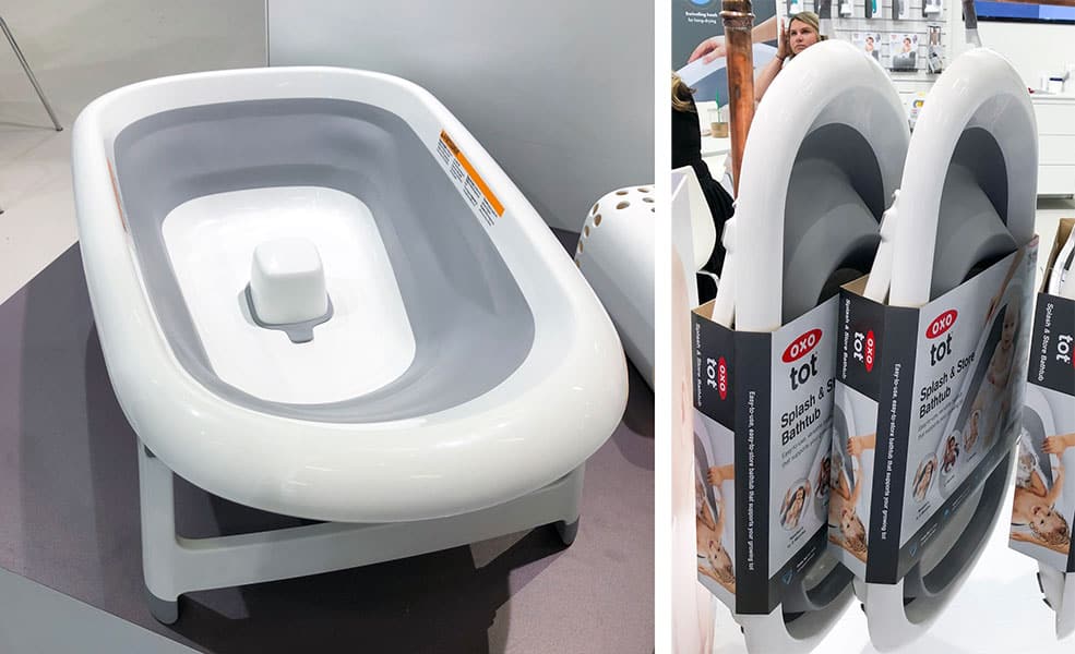 Oxo Tot Splash and Store Bathtub