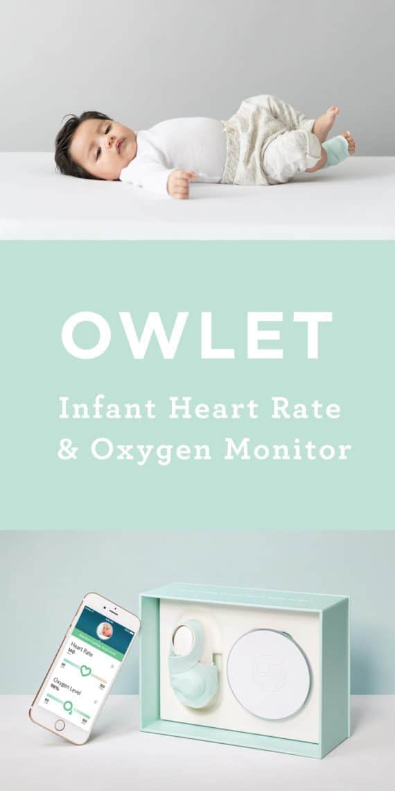 The Owlet Baby Monitor - can a sock save your sanity? An overview of the really cool Owlet Heart Rate and Oxygen Monitor. I wish I had this when my kids were babies!