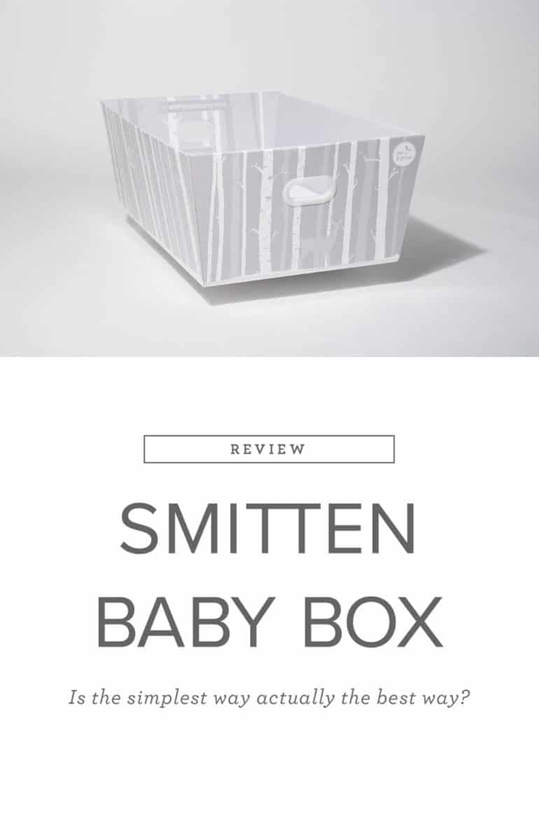 Finnish Smitten Baby Box. Is the simplest bassinet the best? Here are 10 reasons to consider a Smitten for your baby.