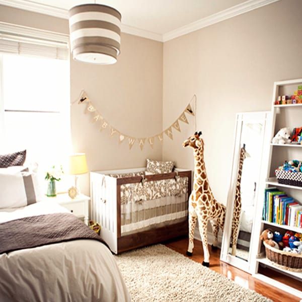 Baby in hot sale master bedroom ideas