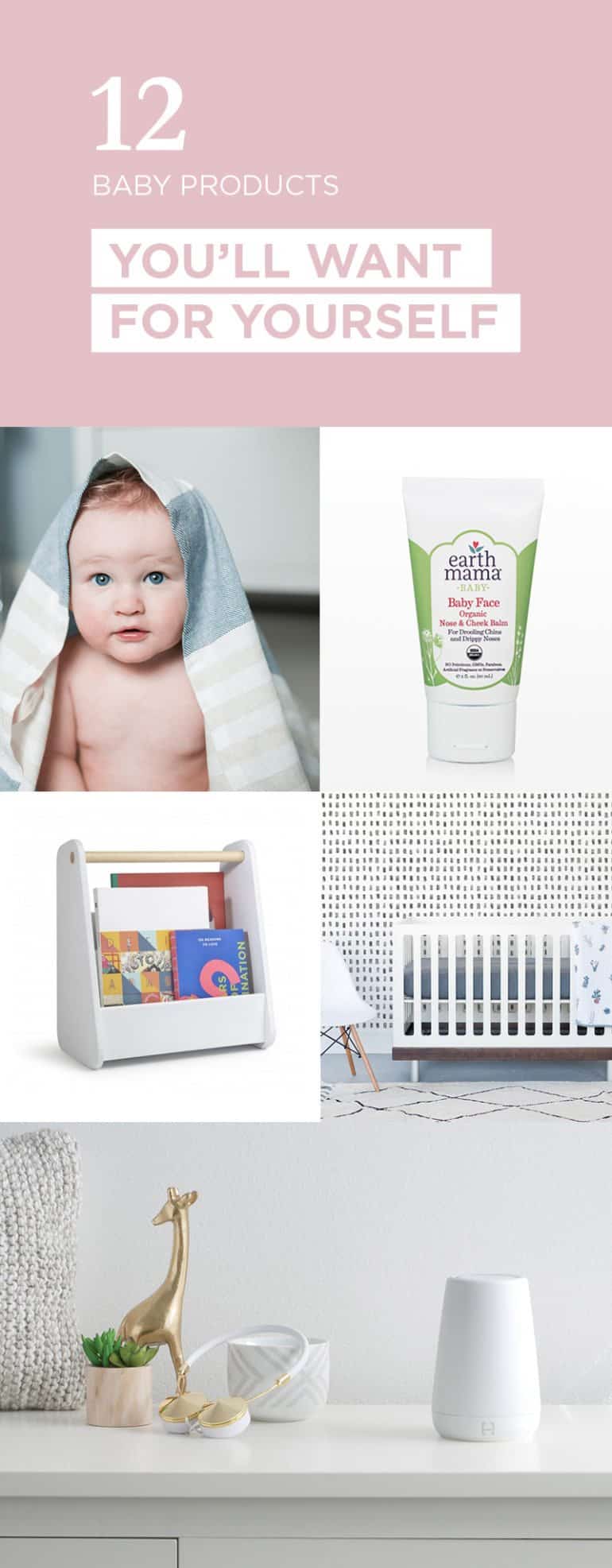 Here are just a few baby items that work just as well for adults. Everything from nightlights to hand cream, you'll want these baby products for yourself!