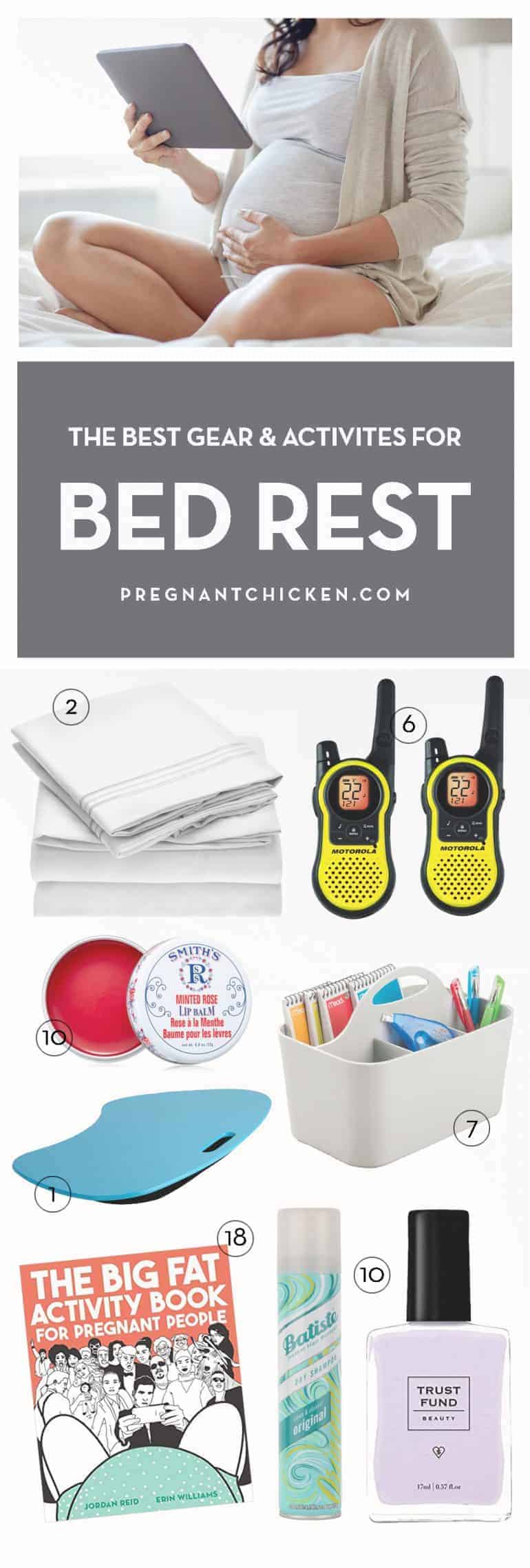 The Best Gear When You're Pregnant and On Bed Rest