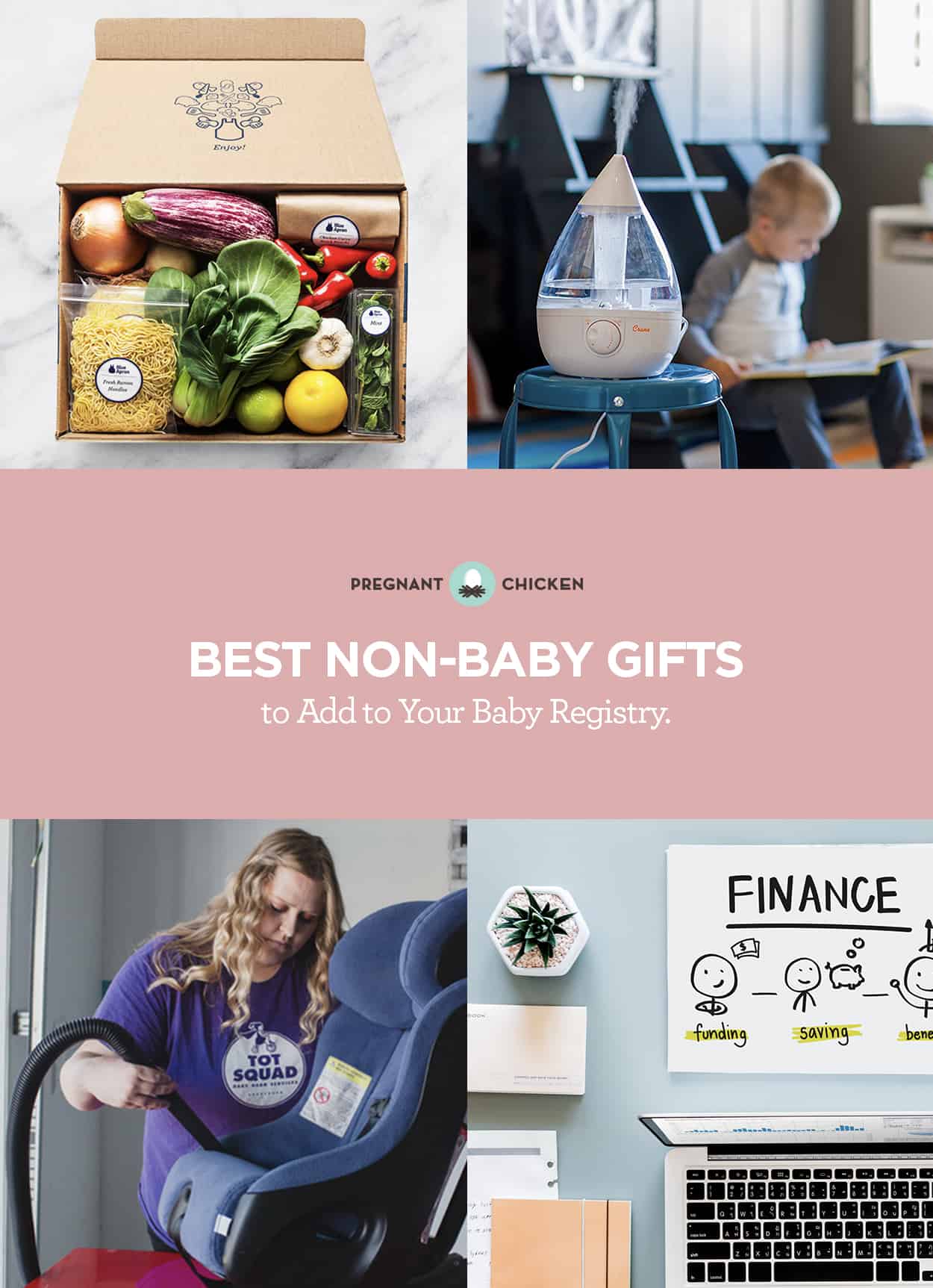 Whether it's your baby registry, or a baby gift for someone else, here are some unique non-traditional gifts that are and handy when you have a baby. #babygifts #babyshower #newmomgift #babyprep #babyregistry #uniquebabygift
