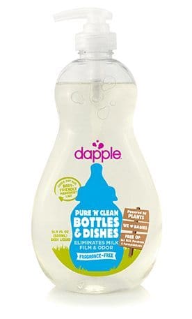 Formula Feeding Gear Basics: What You'll Need, dish soap