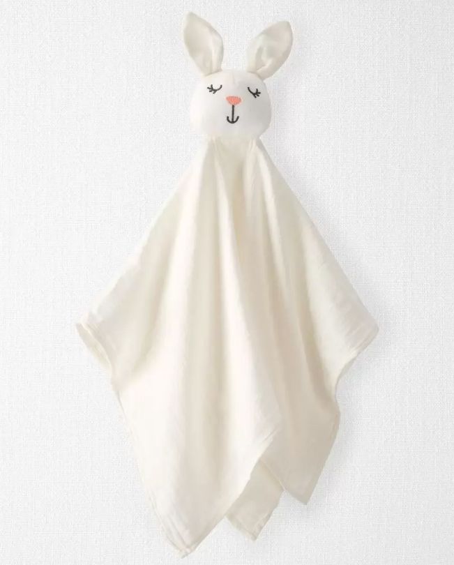 Cotton hữu cơ Muslin Bunny Lovie