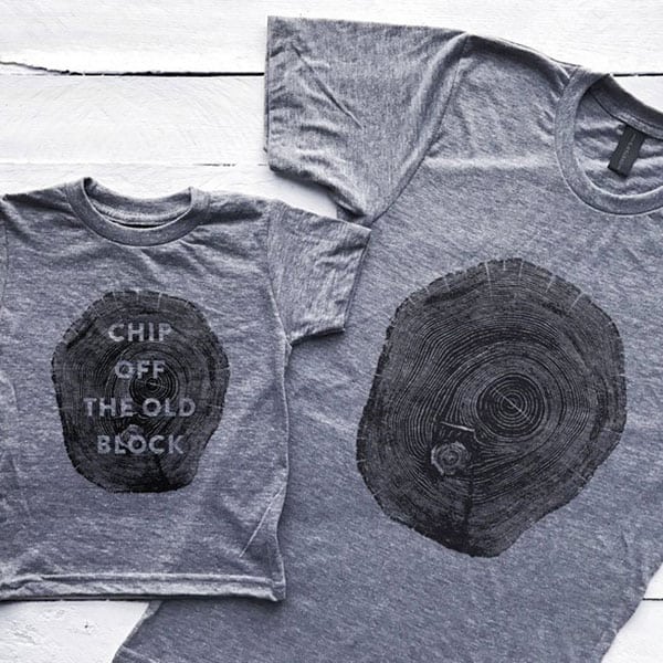 Chip Off The Old Block t-shirt