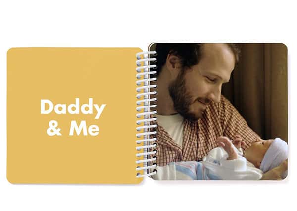 daddy and me personalized board book