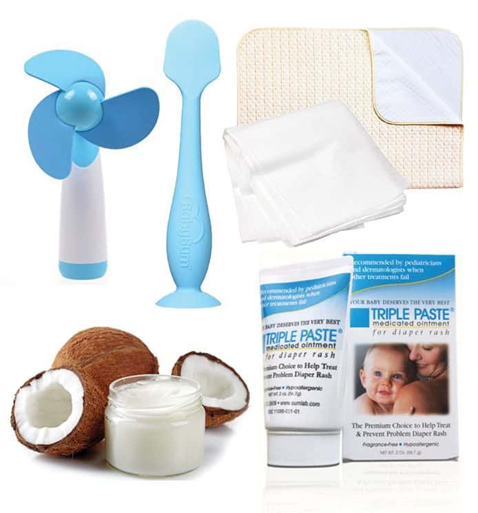 Excellent diaper rash guide that gives you tips, tricks and remedies to help cure your baby's rashes. It even includes yeast and regular rash images so you can see the difference.
