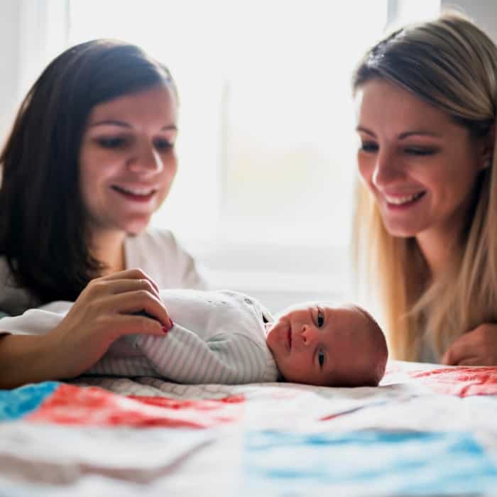 mom, baby and postpartum doula