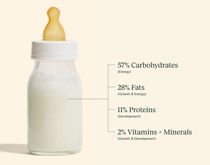 bottle showing breakdown of organic formulaBobbie Infant Formula: What's the Big Deal About It?