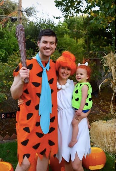 flintstones family halloween costume