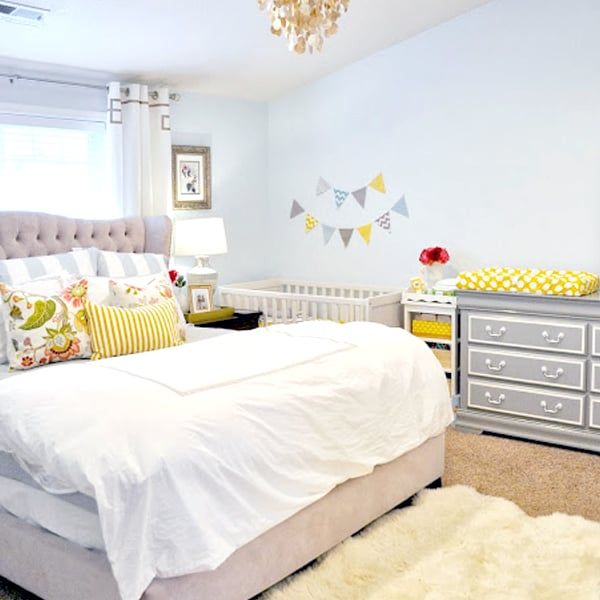 Master bedroom ideas with baby clearance crib