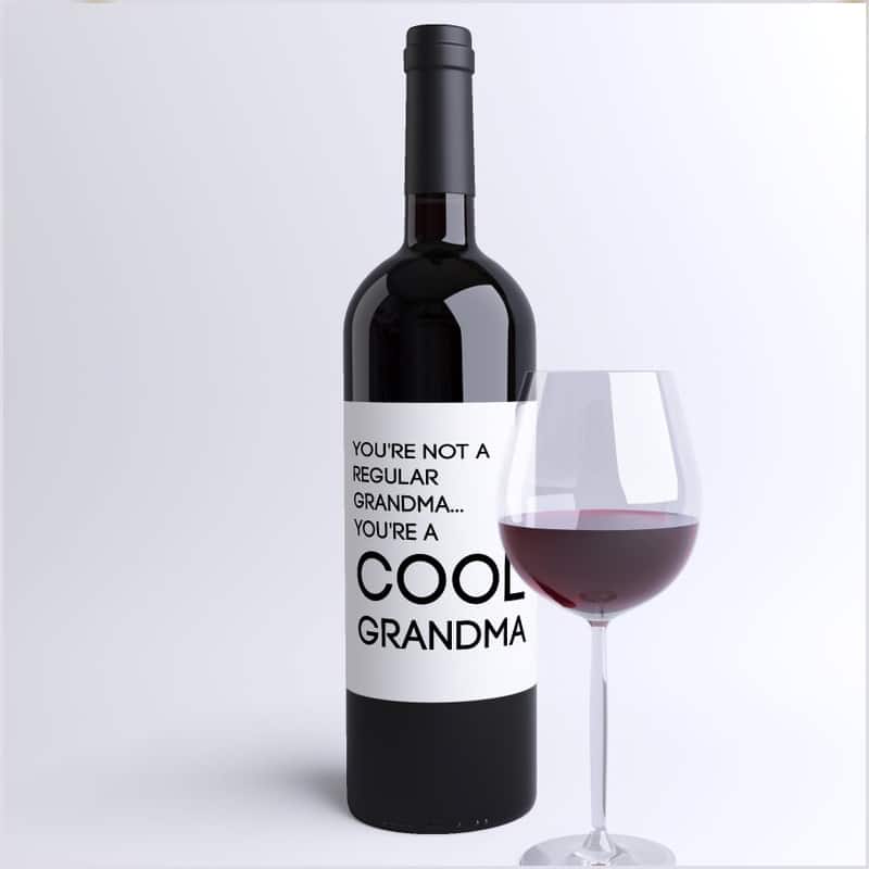 grandma wine labels