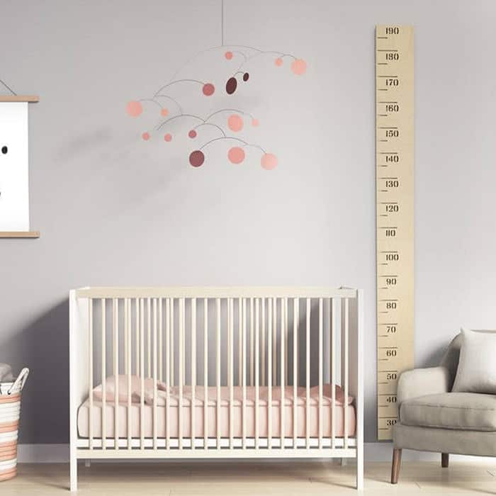 growth chart for a nursery or baby gift