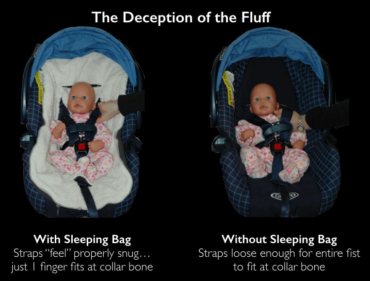 Uneven straps are a common problem for manh car seats: here's how to f