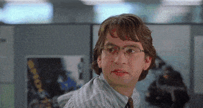 office space gif for clever pregnancy comebacks
