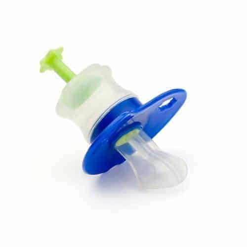 soother designed to dispense baby safe medicine