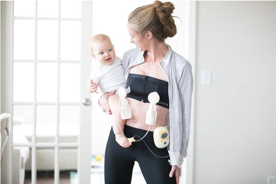 Medela Hands Free Pumping Bustier, Easy Expressing Pumping Bra