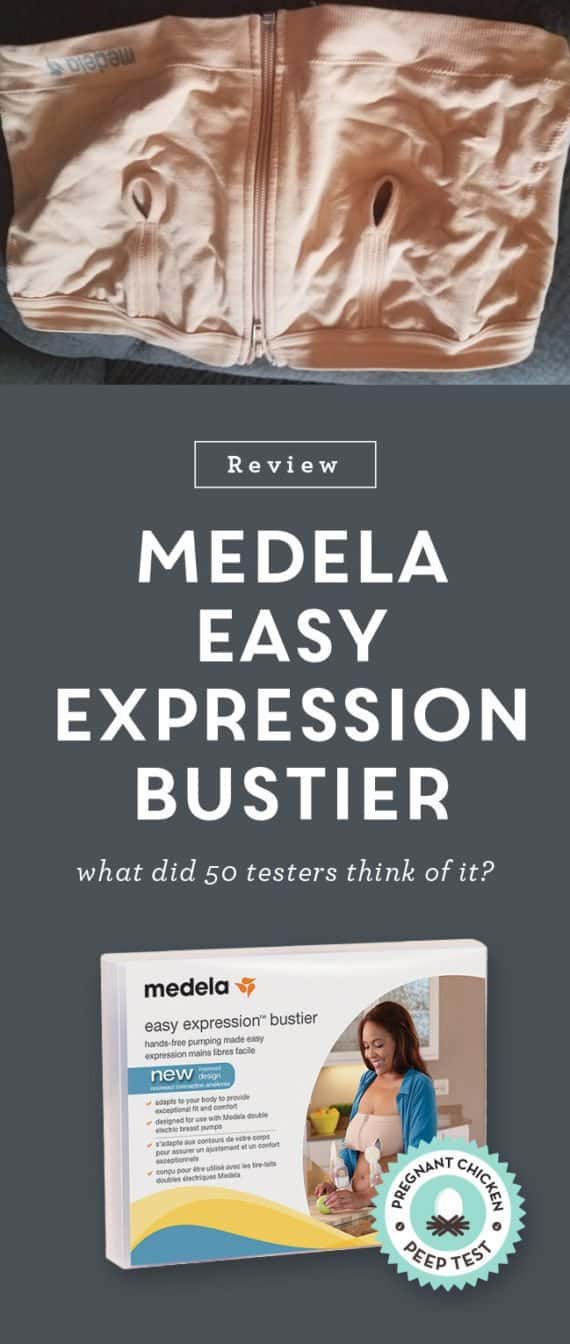 50 moms tried out the Medela Easy Expression Hands Free Bustier. See what they thought about this new pumping bra.