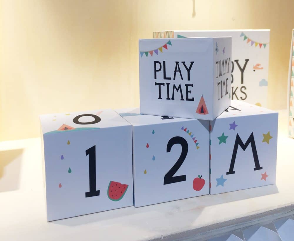 milestone blocks