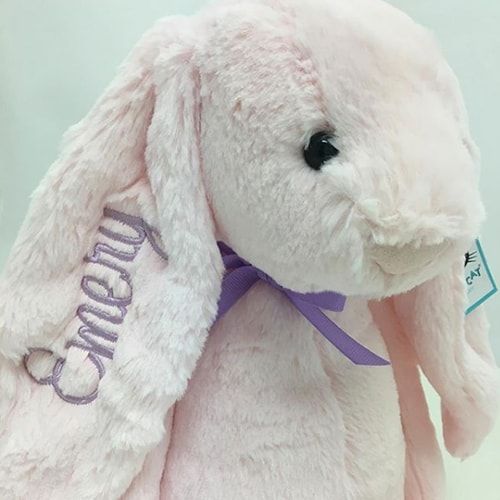 personalized bunny for easter
