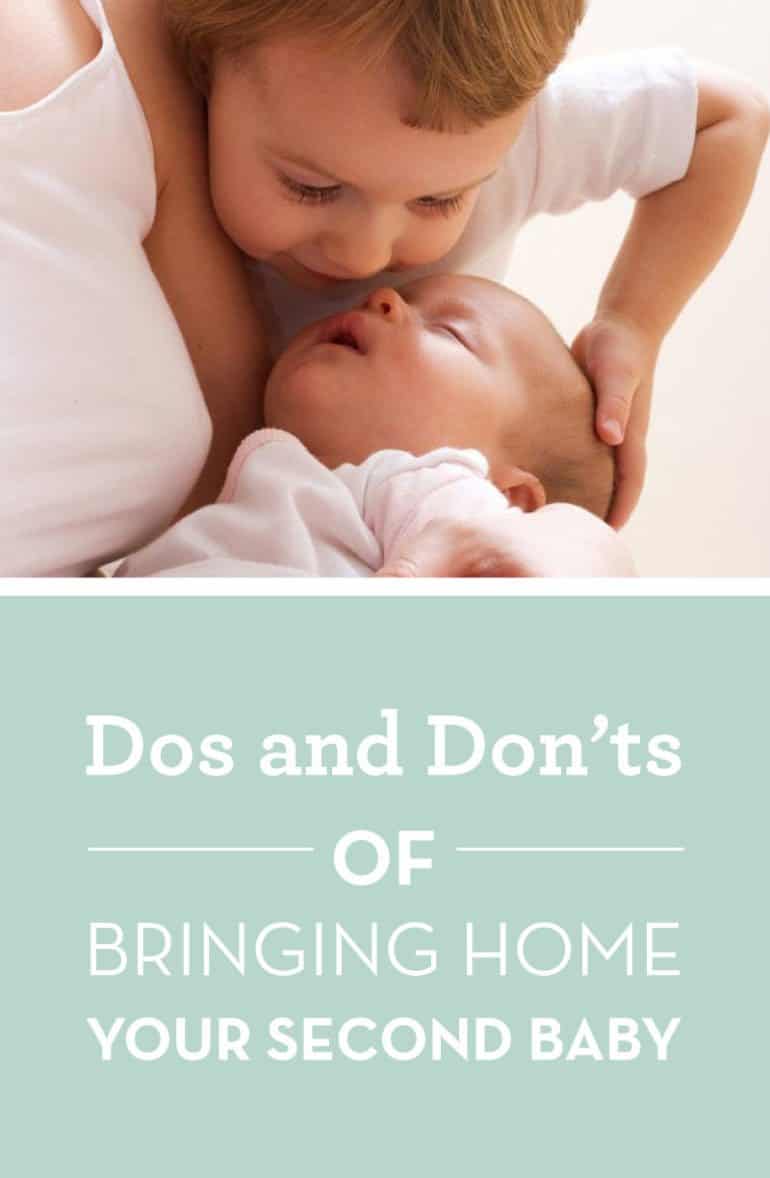 dos and don't of brining home your second baby
