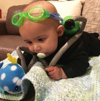 DIY scuba diver baby halloween costume