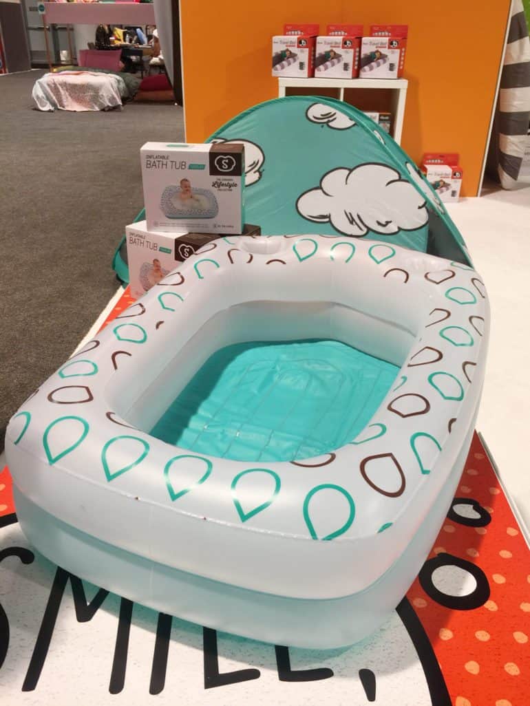 29 of the Best Pregnancy & Baby Products for 2018: Inflatable bath tub that's bigger than an infant tub. 