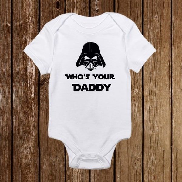 funny onesies - darth vader