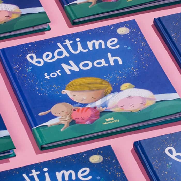 bedtime for Noah custom book