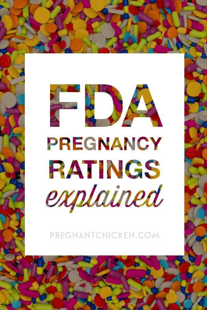 FDA pregnancy ratings explained