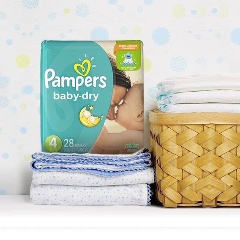 pampers baby-dry diapers