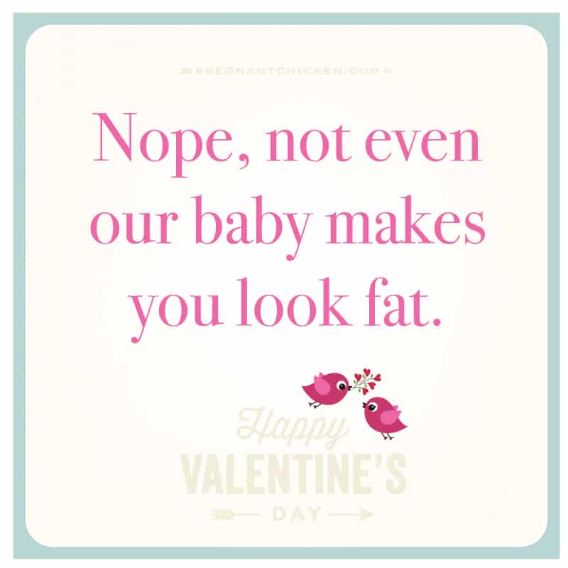 Valentine Notes For Pregnant Ladies