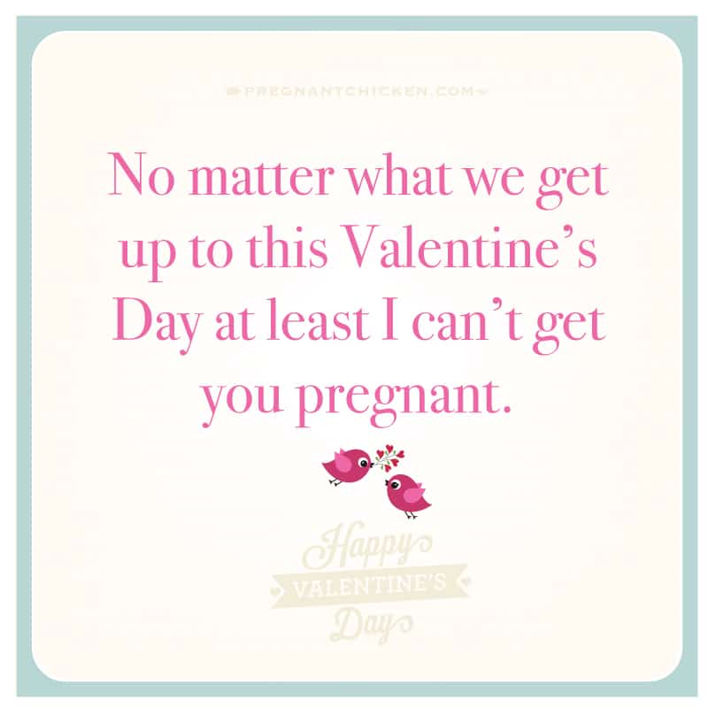 Valentine's day 2024 pregnant wife