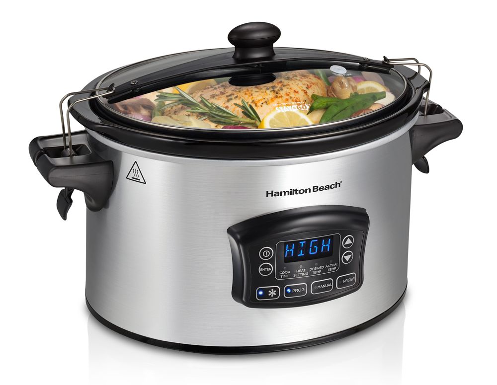 Hamilton Beach Set & Forget Defrost Slow Cooker