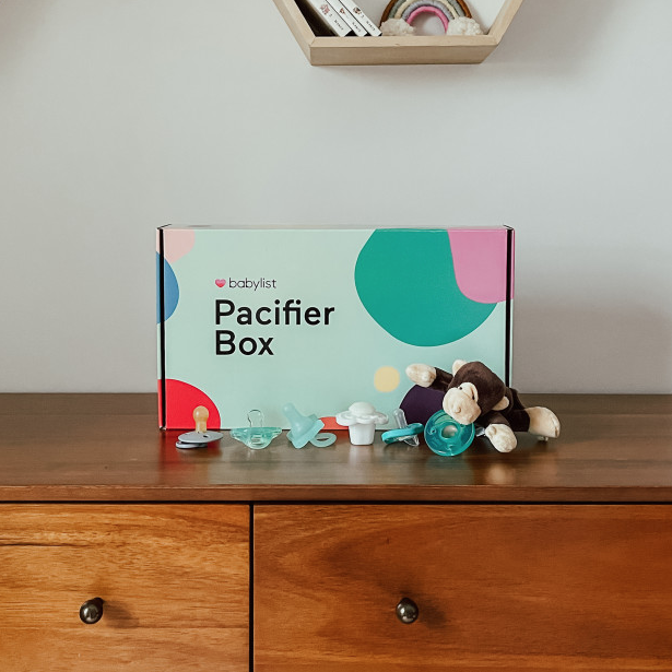 babylist pacifier box