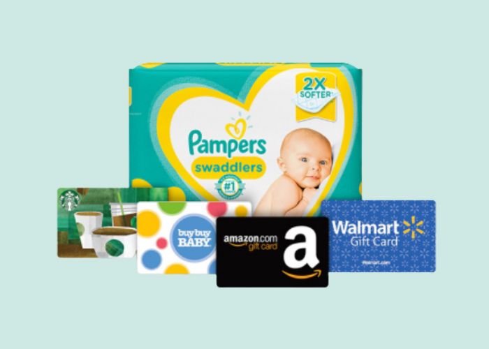 pampers with gift cards