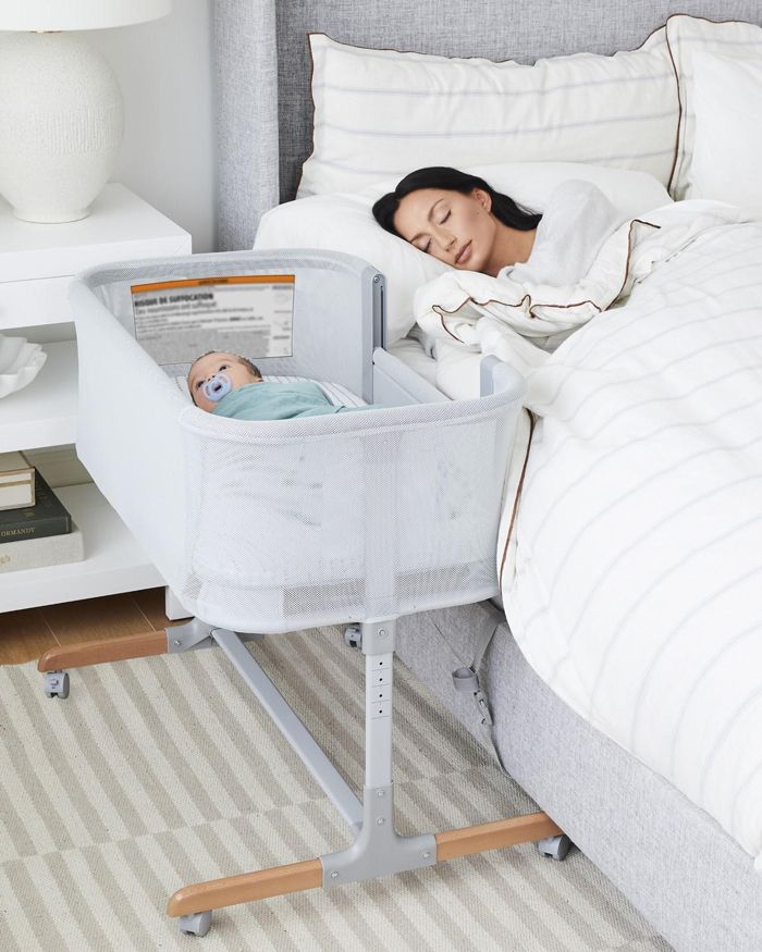 Skip Hop Cozy-Up 2-in-1 Bedside Sleeper & Bassinet