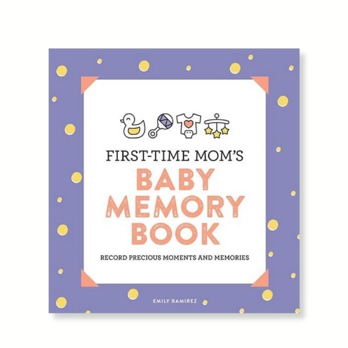 First time mom's baby memory book