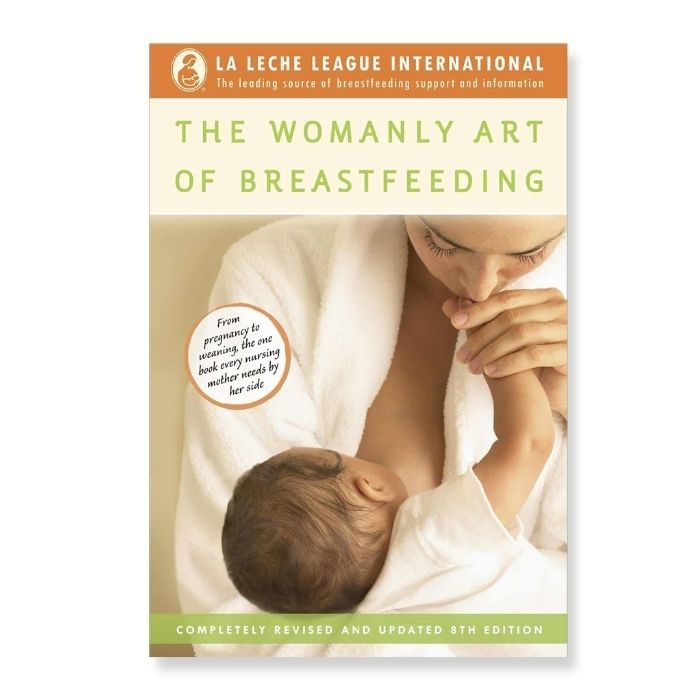 Cover of breastfeeding book "The Womanly Art of Breastfeeding"