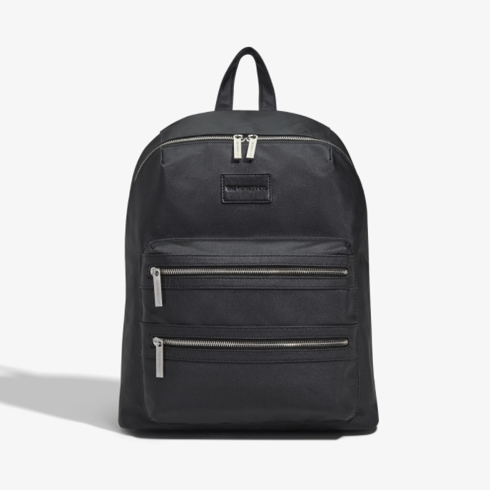 The Honest Company City Coated Canvas diaper bag