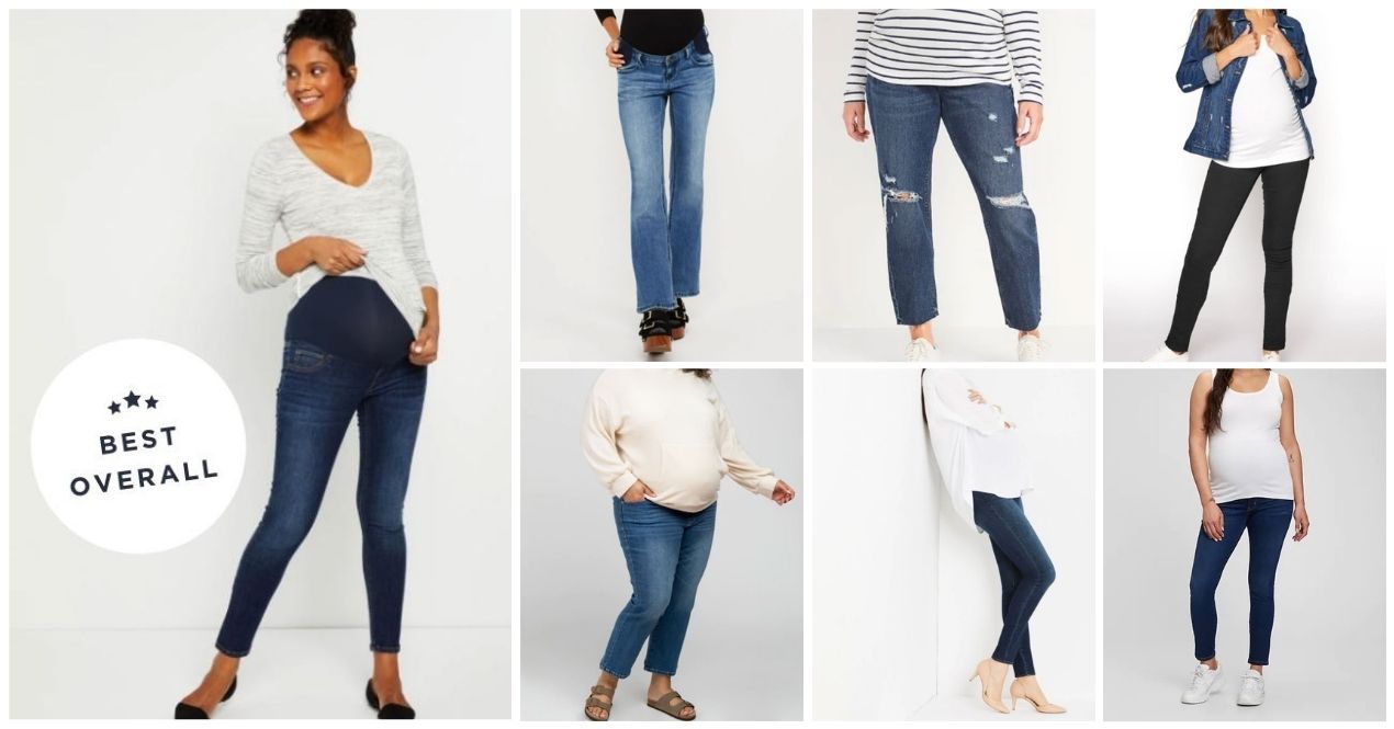 Best Maternity Jeans & Five Ways to Style Maternity Jeans