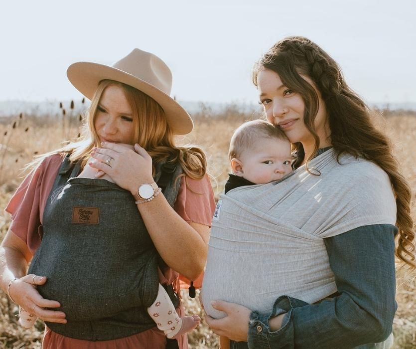 Beluga Baby snug and stretchy baby wraps