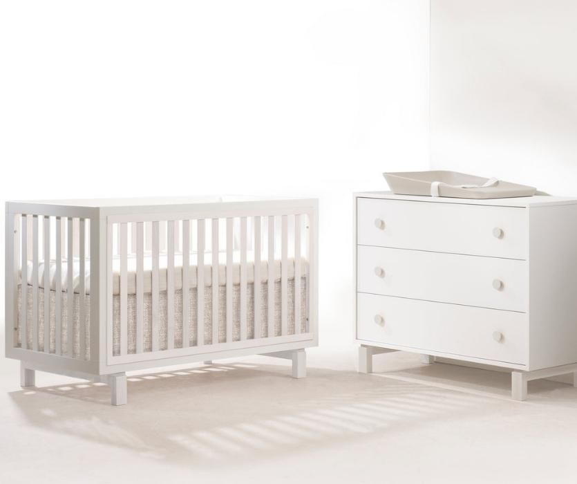 West Coast Kids Tulip Bjorn Classic Crib & 3 Drawer