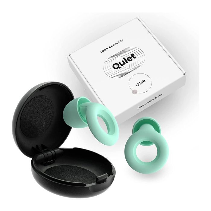 loop earplugs with case and box